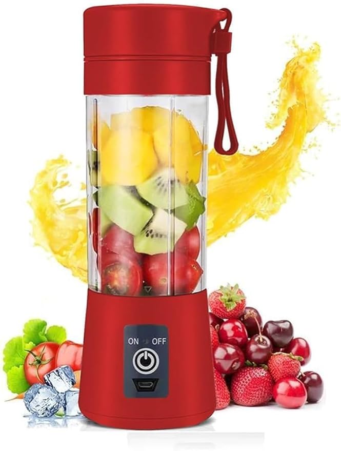 Portable USB Rechargeable Juicer Blender – Fresh Juice Anywhere